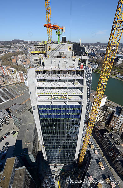 tour des finances à Liège